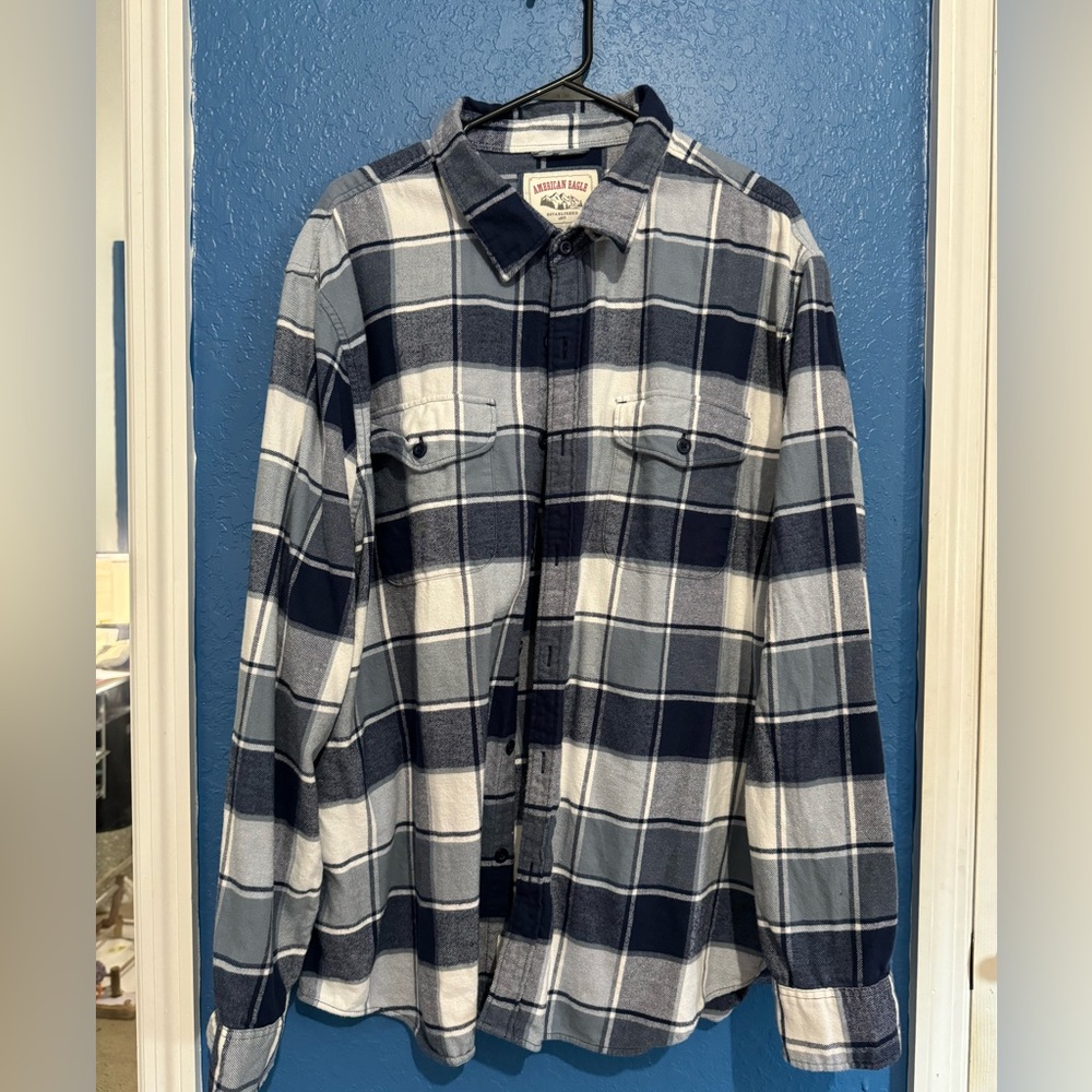 American Eagle Plaid Shirt